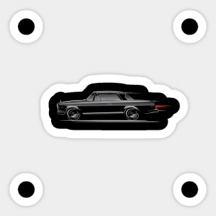 Mercedes 220S 220SE 230S 230SE 250SE Coupe W111 Sticker